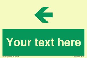 Custom Safe condition: Green Left arrow